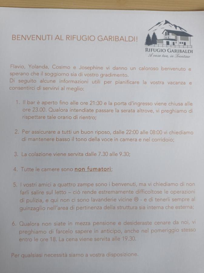 Rifugio Garibaldi LEDRO Luaran gambar